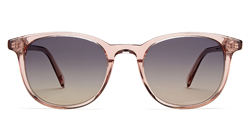 Warby Parker Durand Sunglasses in Rose Water $95