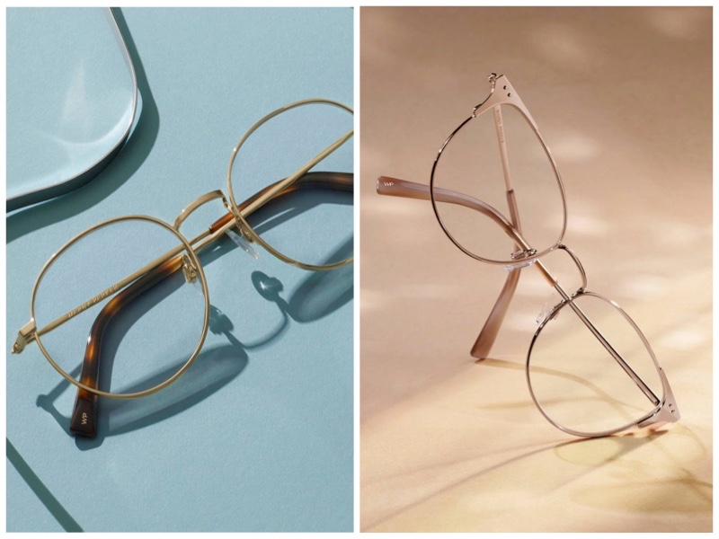Warby Parker Metal Edit glasses eyewear.