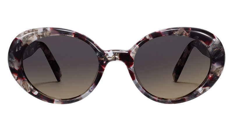 Warby Parker Renee Sunglasses in Garnet Tortoise $95