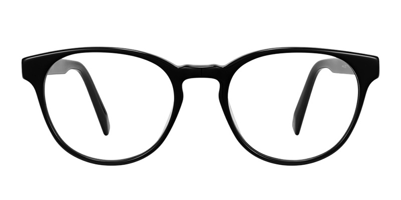 Warby Parker Whalen Glasses in Jet Black $95