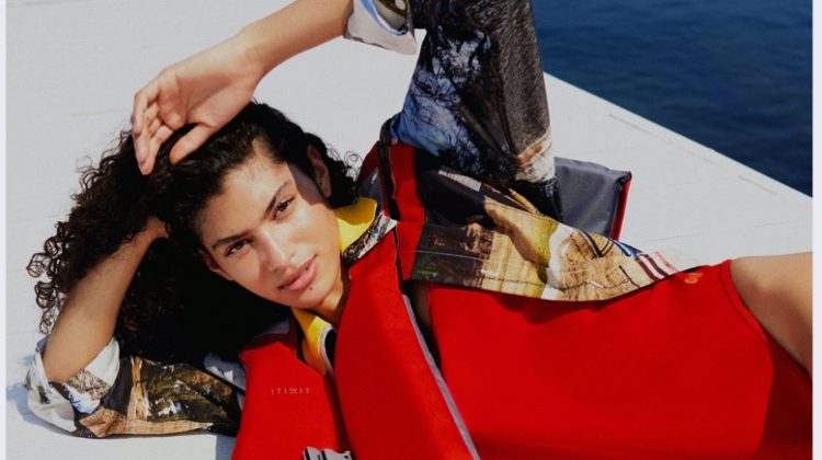 Antonella Delgado Poses in Vacation Looks for Marie Claire Turkey