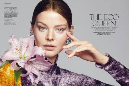 Carolin Loosen Embraces Eco Beauty for ELLE Thailand Carolin Loosen Embraces Eco Beauty for ELLE Thailand