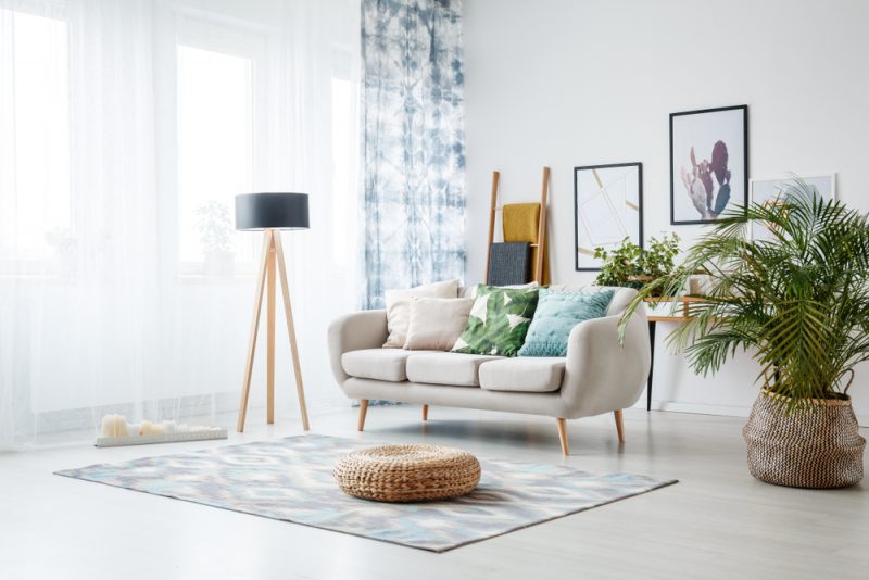 Clean Living Room Design