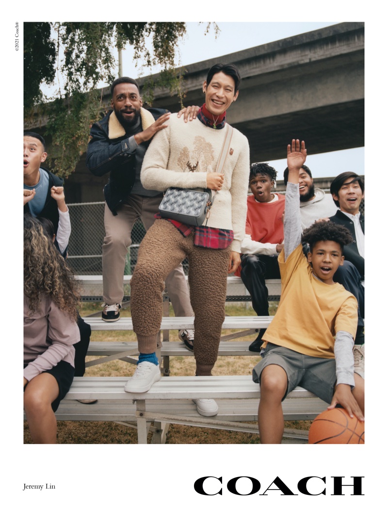 Coach launches fall 2021 campaign with Jeremy Lin.