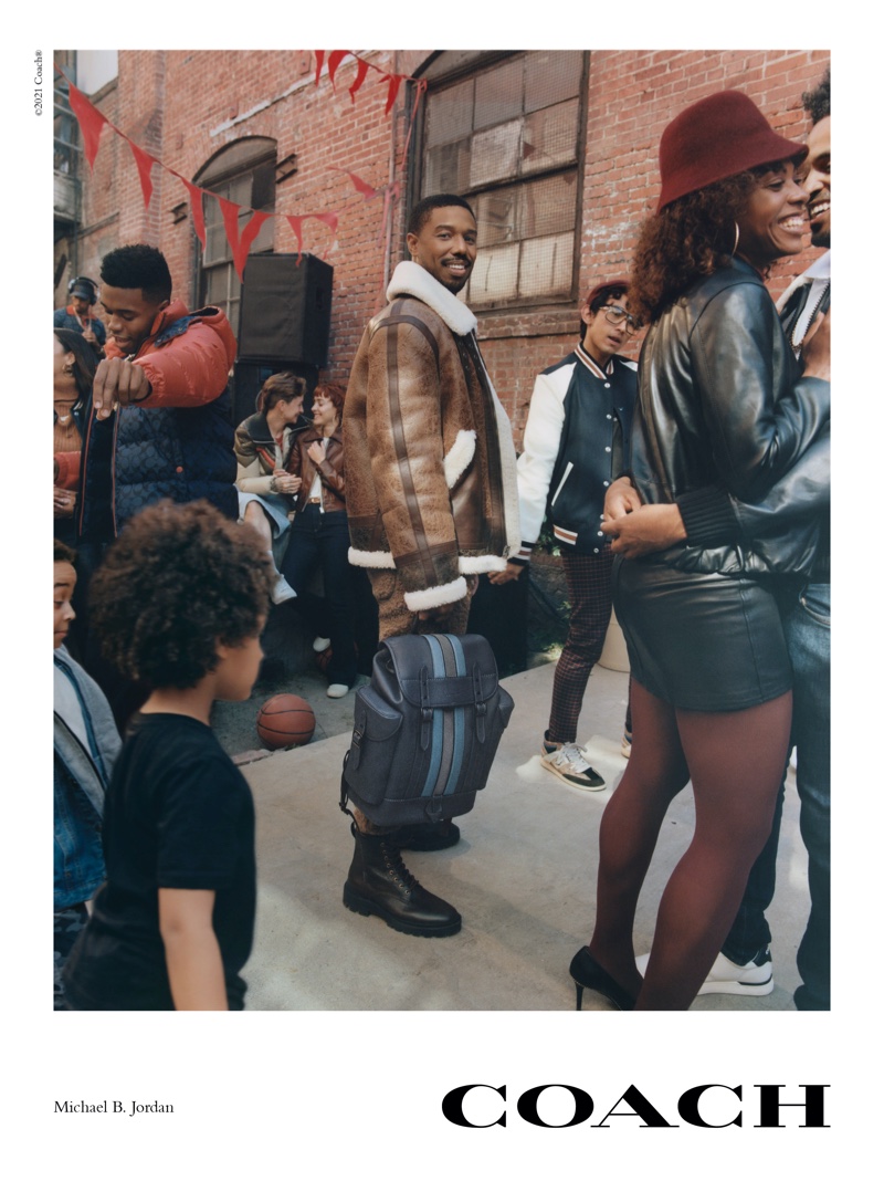 Coach unveils fall 2021 campaign with Michael B. Jordan.