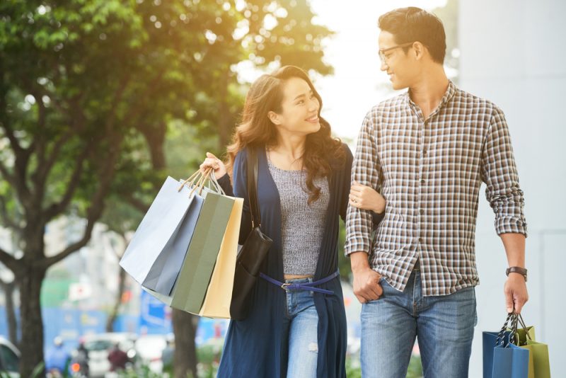 Couple Shopping