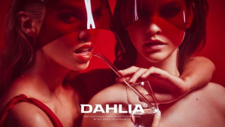 Barbara, Stella & Gizele Are Red-Hot in Dahlia Campaign Barbara, Stella & Gizele Are Red-Hot in Dahlia Campaign