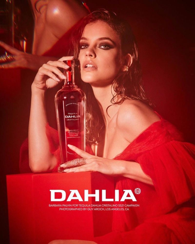 Barbara Palvin stars in Dahlia Tequila campaign.