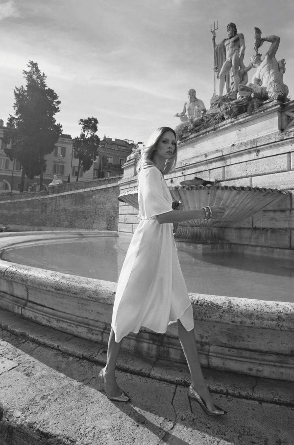 Dani Witt White Outfits Vanity Fair Italy Fashion Editorial