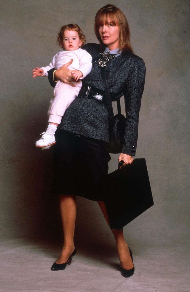 Diane Keaton Baby Boom Power Dressing Shoulder Pads
