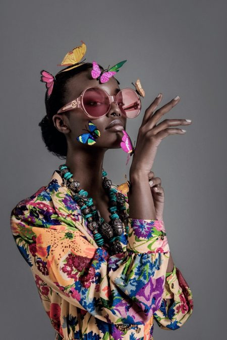 Fedola Shema Models Statement Styles for Harper's Bazaar Vietnam Fedola Shema Models Statement Styles for Harper's Bazaar Vietnam