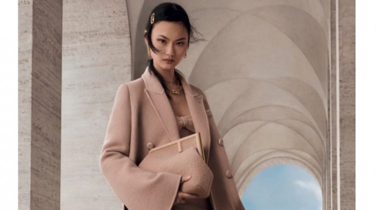 He, Malika, Rianne, Tianna Pose in Fendi’s Sleek Fall 2021 Campaign