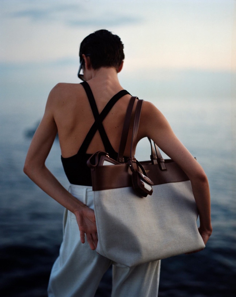 Summer 2021 accessories from Giorgio Armani.