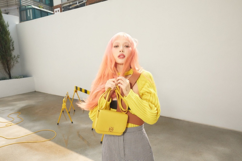 HyunA announced as new LOEWE global ambassador.