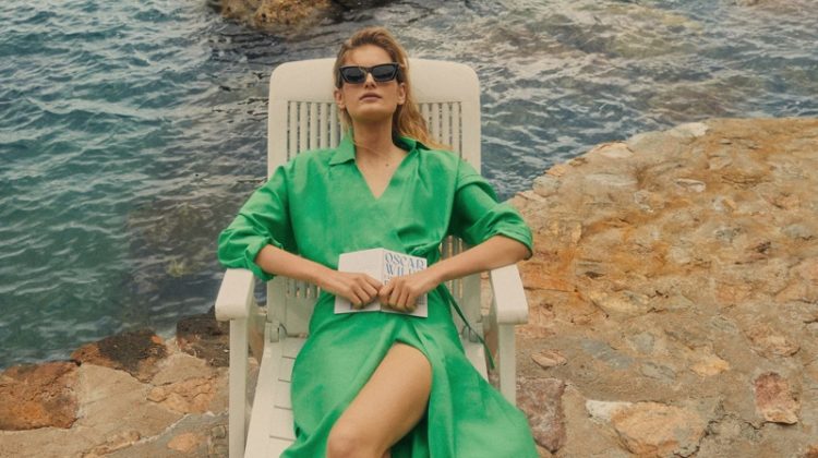 The Summer City: Signe Veiteberg Wears Massimo Dutti’s Chic Outfits