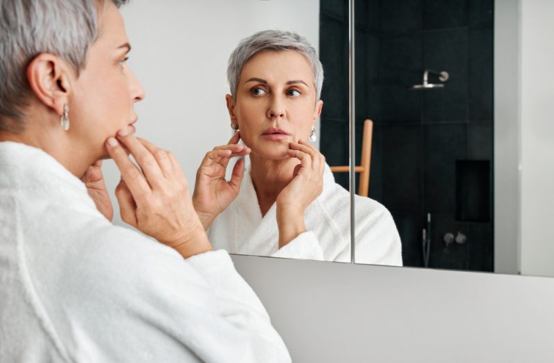 Mature Woman Short Hair