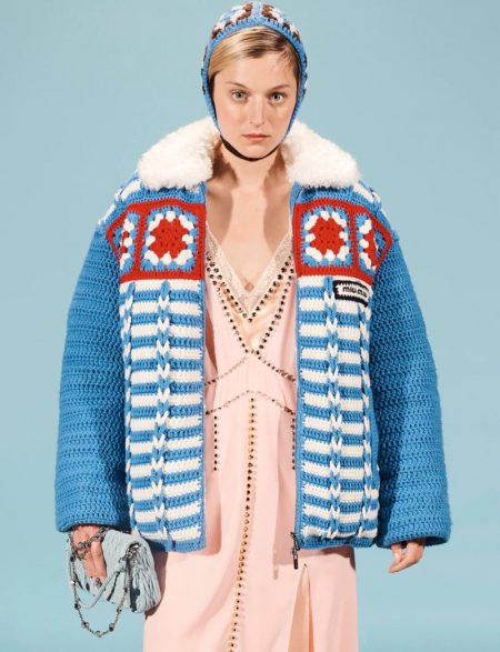 Emma Corrin is the Face of Miu Miu's Fall 2021 Campaign An image from Miu Miu's fall 2021 advertising campaign.