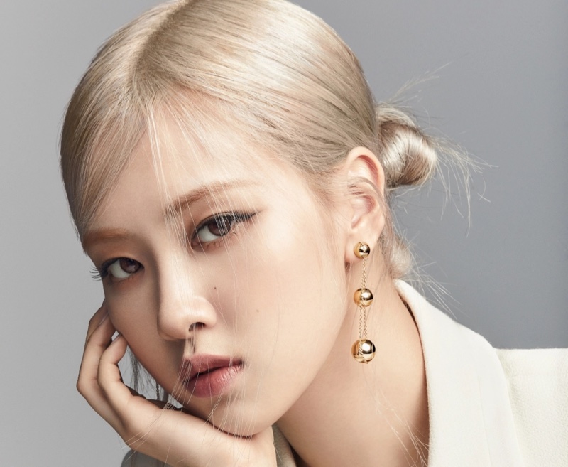 Rosé stars in Tiffany & Co. 2021 Tiffany Hardwear campaign.