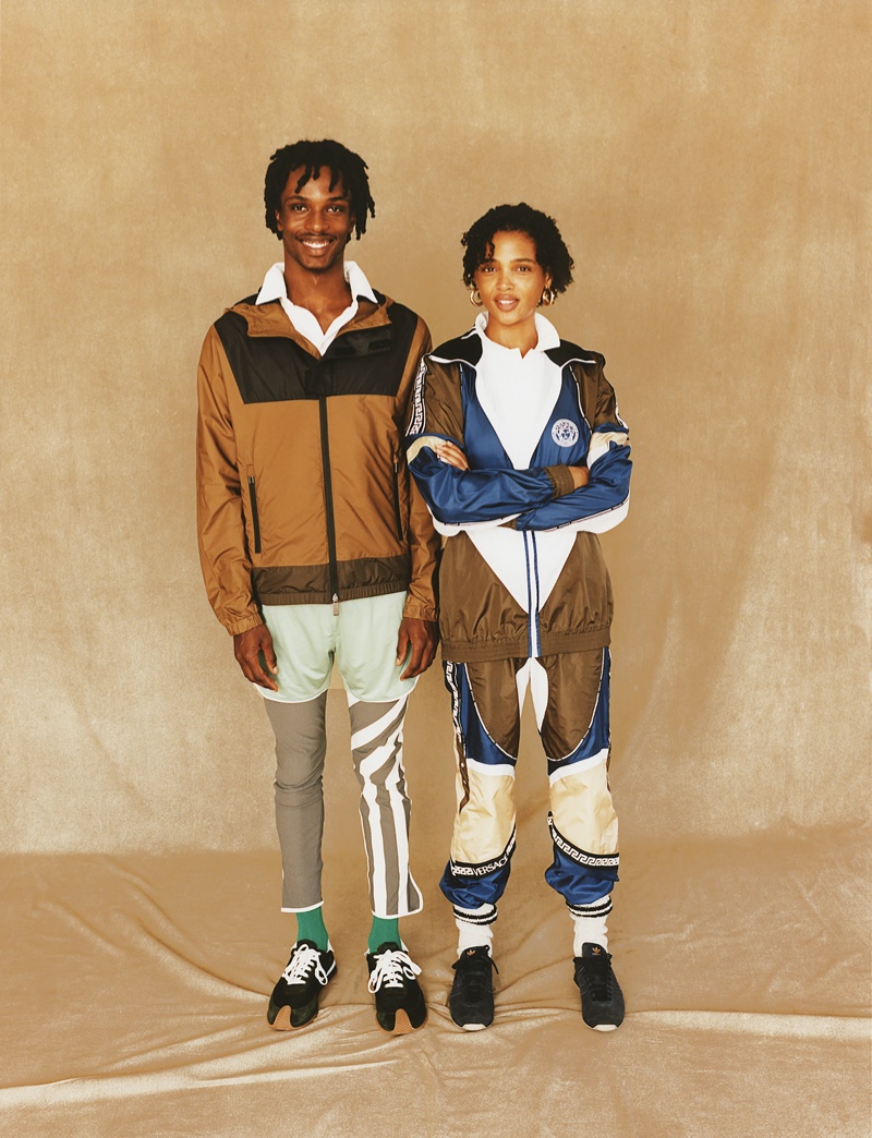 Aya & Somali Wear Athletic Outfits for WSJ. Magazine