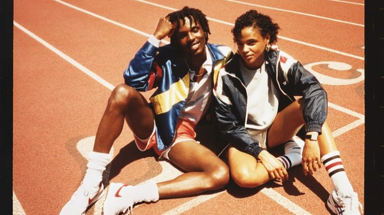 Aya & Somali Wear Athletic Outfits for WSJ. Magazine