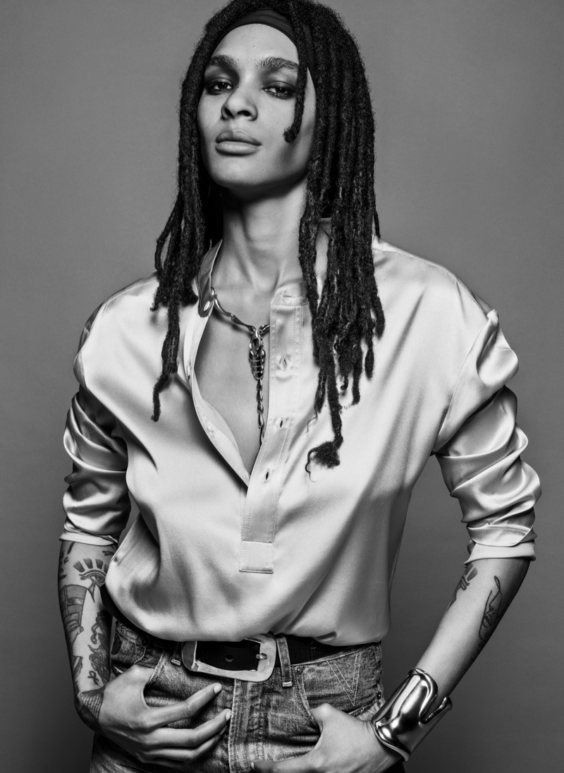 Nyja Abdullah. Image: Courtesy of V Magazine / Inez & Vinoodh