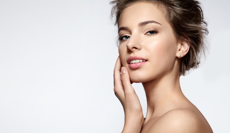 Woman White Teeth Beauty