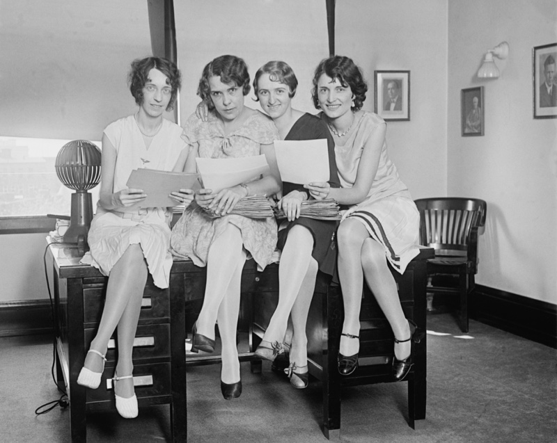 1929 Shoes Young Women