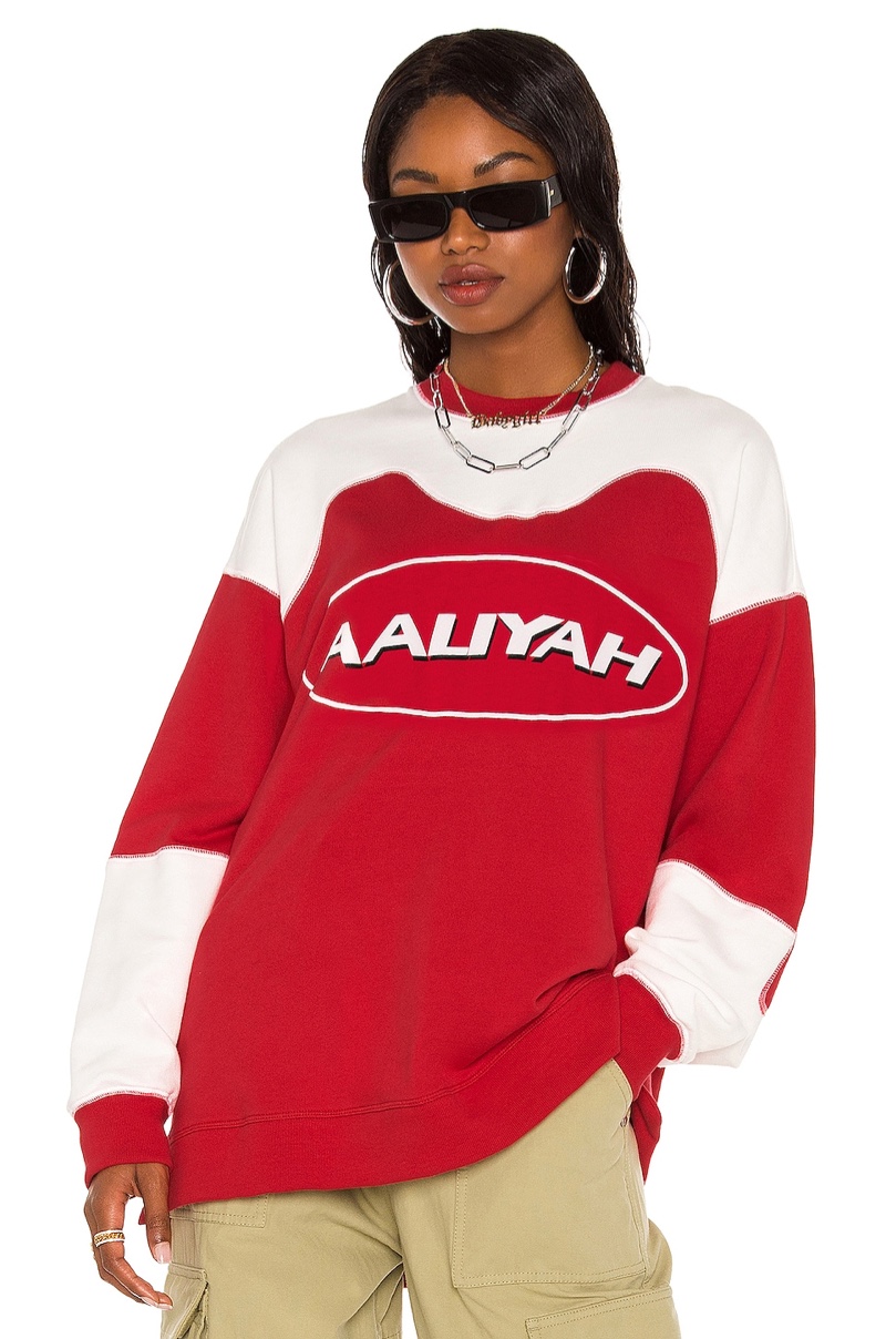 Aaliyah x Revolve Aaliyah Sweatshirt $178