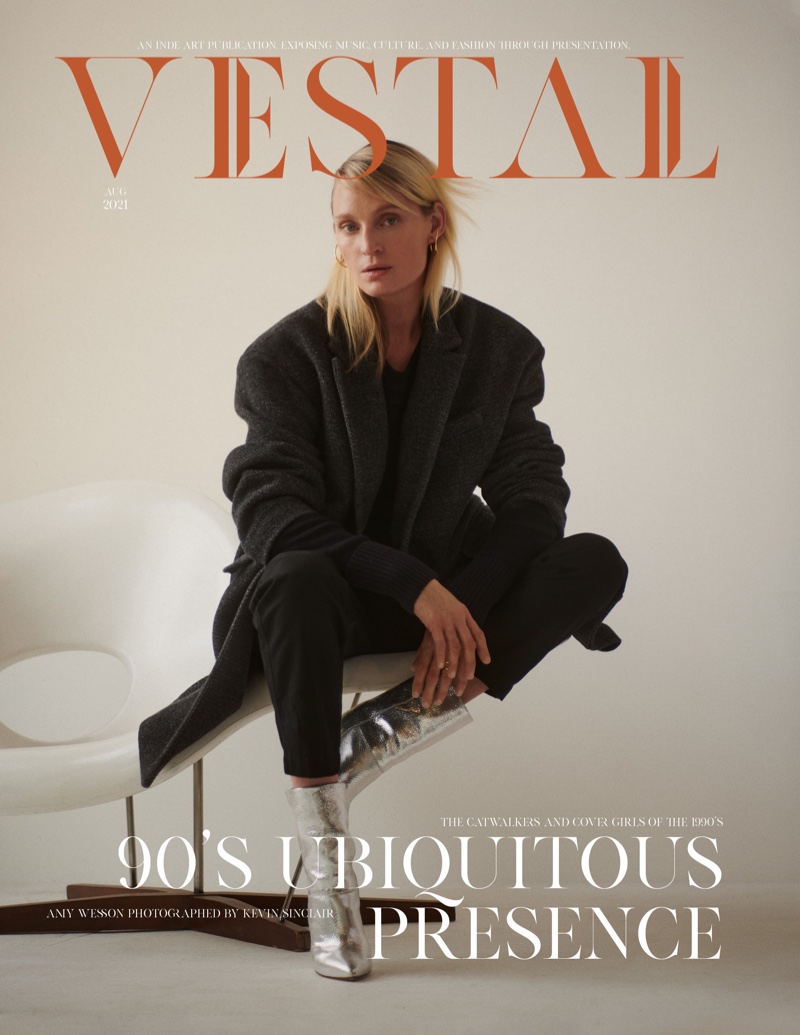 Amy Wesson on Vestal August 2021 Digital Cover. Photo: Kevin Sinclair