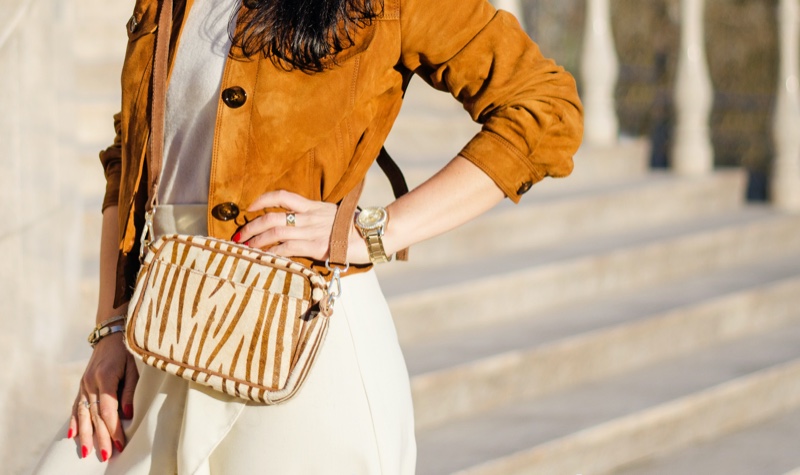 Crossbody Printed Bag Outfit