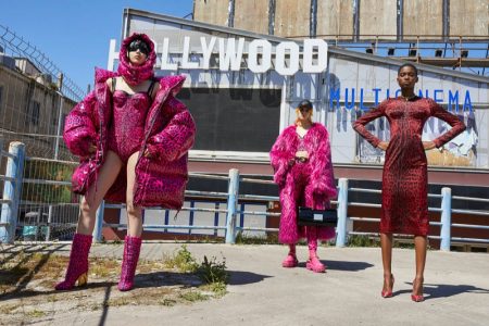 Animal prints stand out in Dolce & Gabbana's fall 2021 campaign.