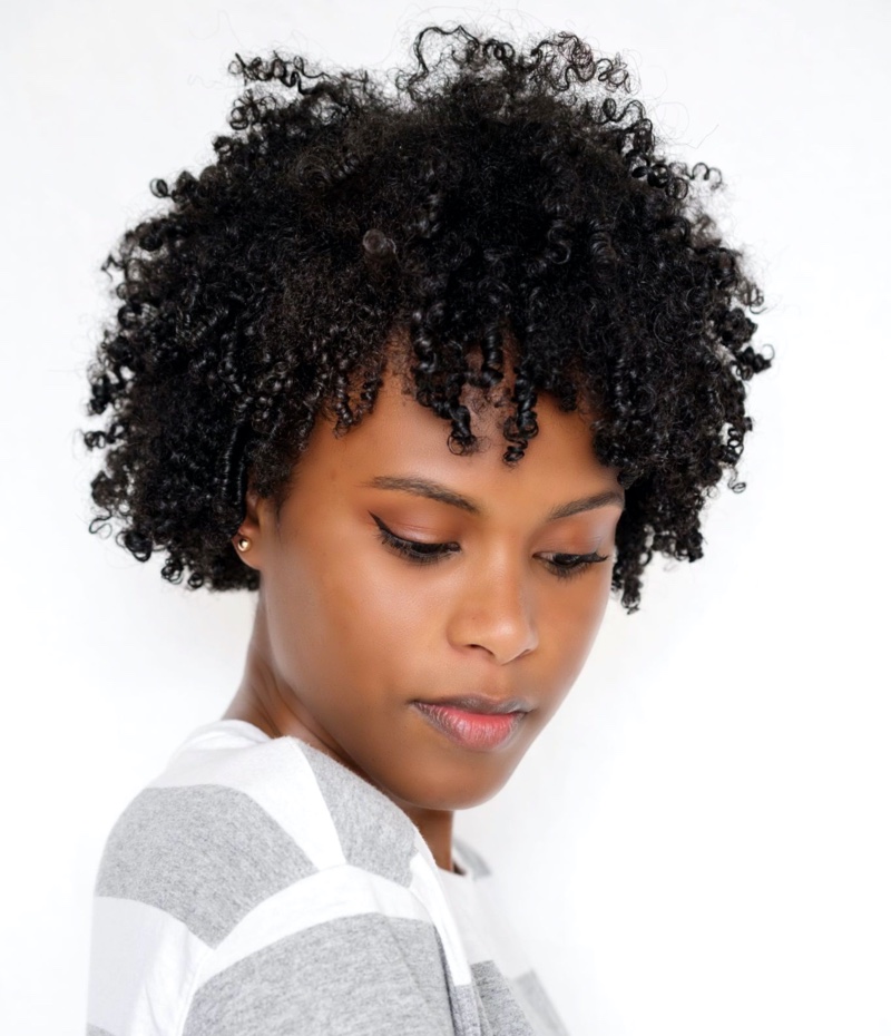 Finger Coils Short Natural Hair