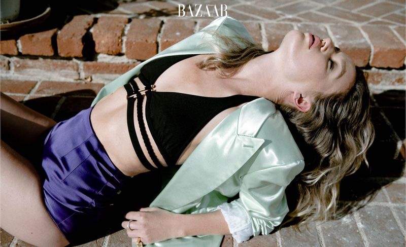 Georgia May Jagger Wears Summer Fashion for Harper's Bazaar Thailand