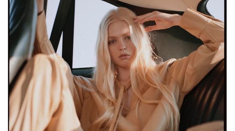 Julia Westby Takes a Stylish Road Trip for L’Officiel Ukraine