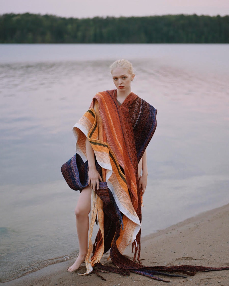 Julia Westby Takes a Stylish Road Trip for L'Officiel Ukraine