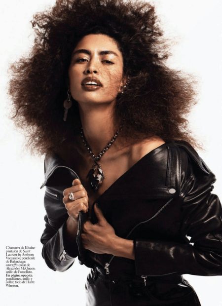 Luz Pavon Turns Up the Shine Factor for Vogue Mexico