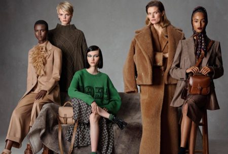 Malgosia, Mona, Steinberg Pose in Max Mara's Elegant Fall 2021 Campaign Max Mara unveils fall-winter 2021 campaign.