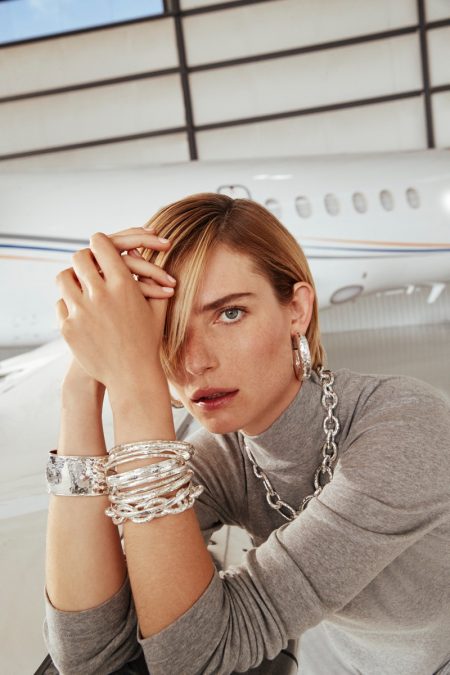 Abby, Saskia, Camille Travel in Luxury for Neiman Marcus Fall 2021 Campaign Ippolita jewelry stands out in Neiman Marcus fall 2021 Re-Introduce Yourself campaign.