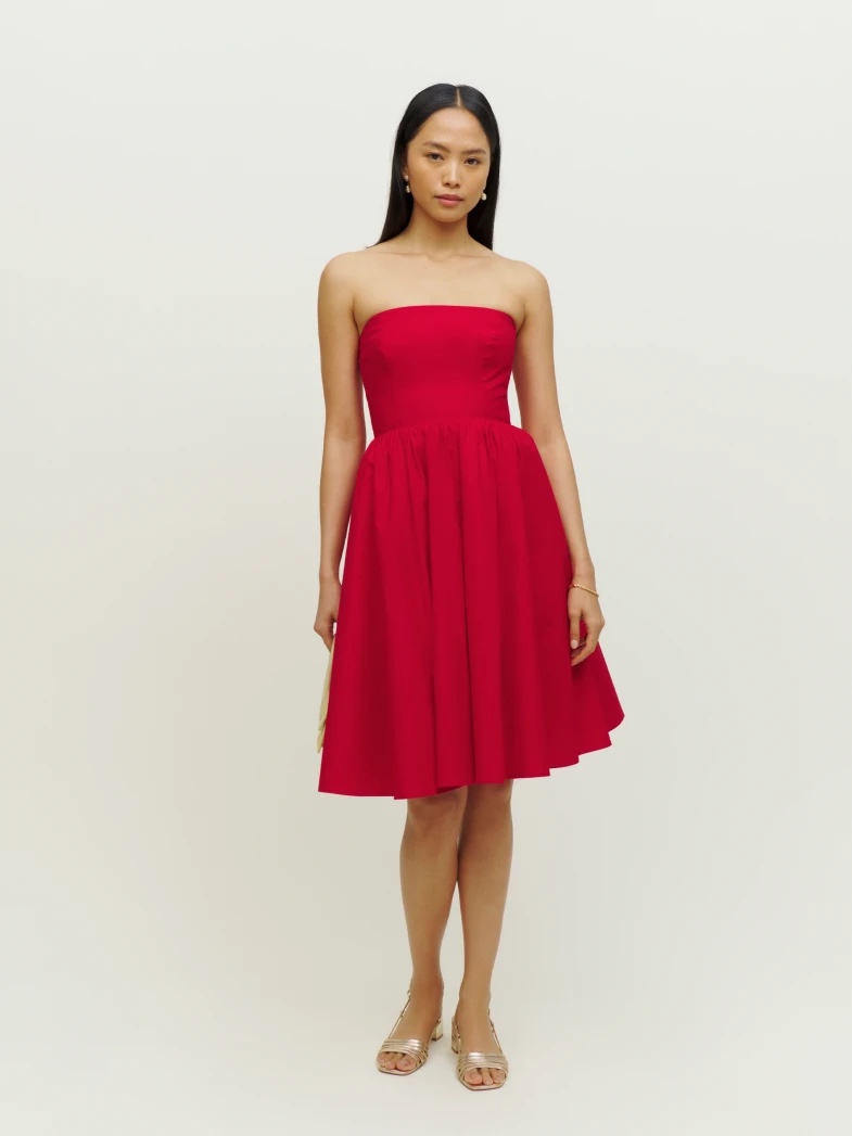 Reformation Buttercup Dress in Cherry $166.80 (previously $278)