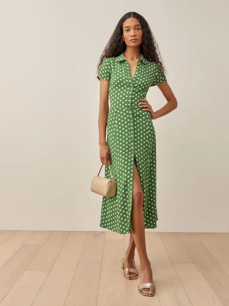 Reformation Wilma Dress in Hannah $130.80 (previously $218)