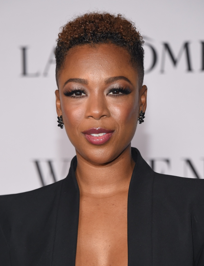 Short Natural Hair Colored Samira Wiley