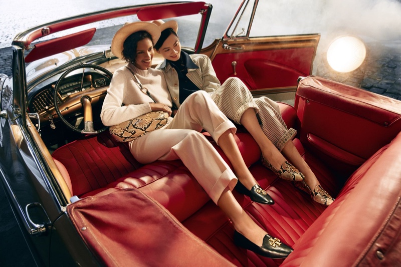 Tory Burch sets fall-winter 2021 campaign in New York City.