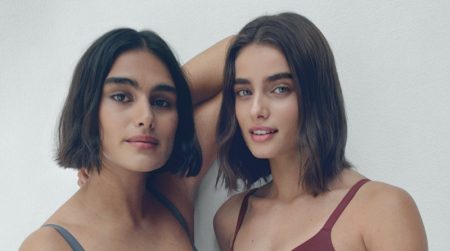 Taylor, Jill, Carolyn Strip Down for Victoria's Secret VS Bare Infinity Flex Campaign Jill Kortleve and Taylor Hill appear in Victoria's Secret VS Bare Infinity Flex campaign.