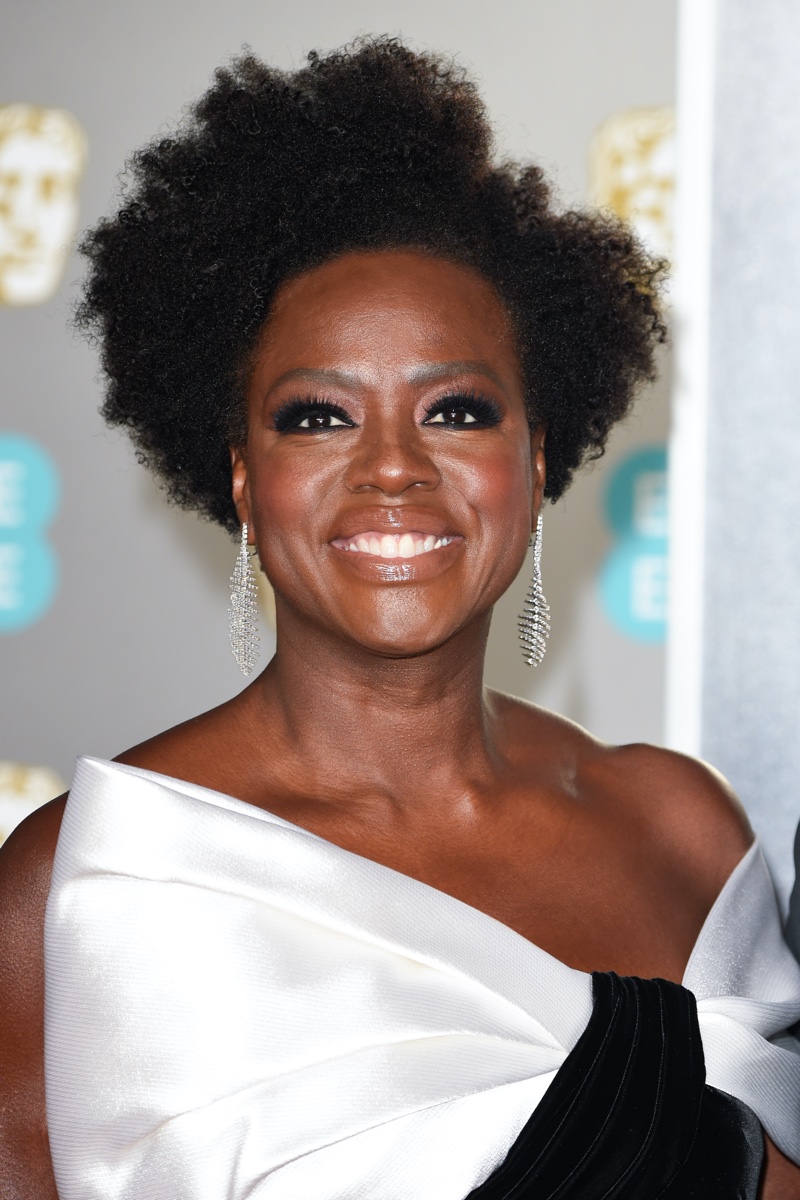 Side Part Twist Out Viola Davis