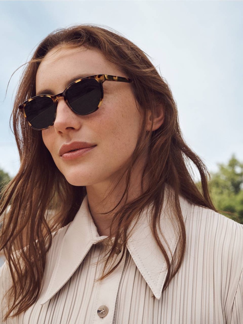 Warby Parker Sydney Sunglasses in Brioche Tortoise $95