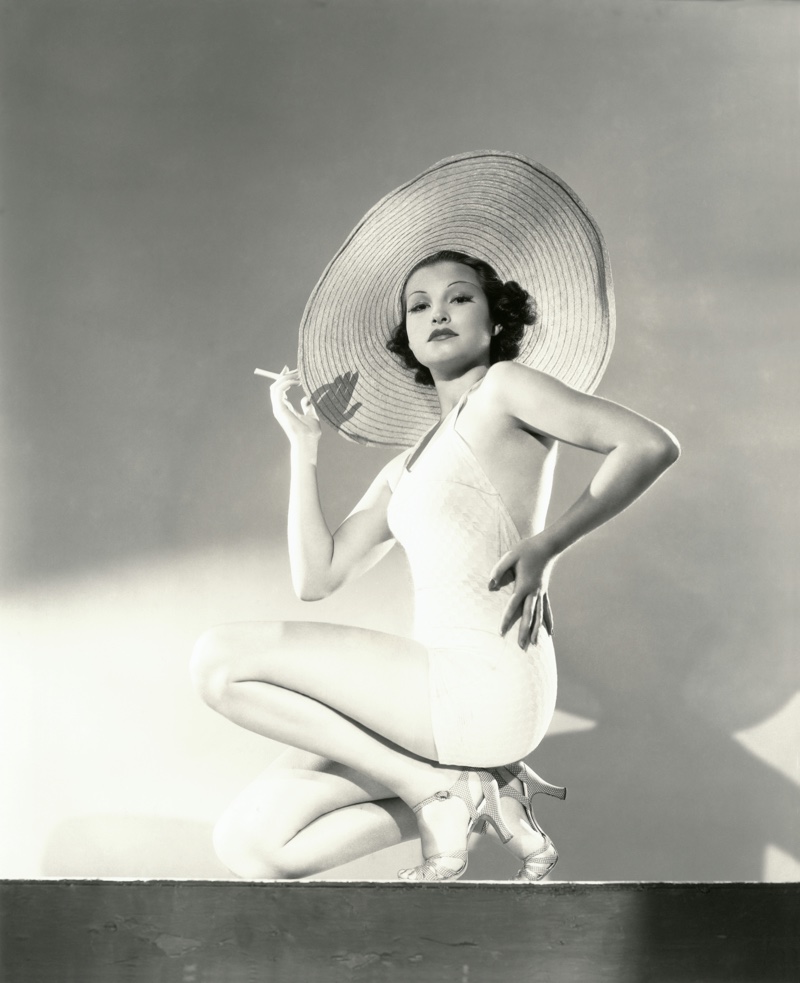 A low back swimsuit was trending for the 1930s. Photo: Shutterstock.com