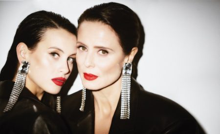 Aitana Sanchez-Gijon & Milena Smit Wear Sleek Looks for InStyle Spain Milena Smit wears Maje jacket and Saint Laurent earrings. Aitana Sanchez-Gijon pose in The Kooples jacket and Saint Laurent earrings. Photo: Javier Biosca / InStyle Spain