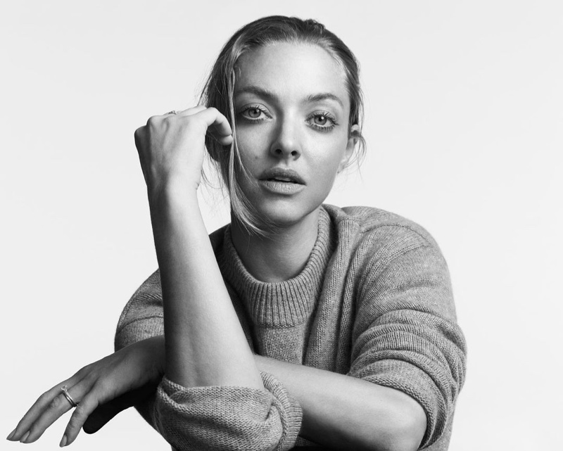 Amanda Seyfried stars in Theory Fall 2021 In Pursuit of Tomorrow campaign.