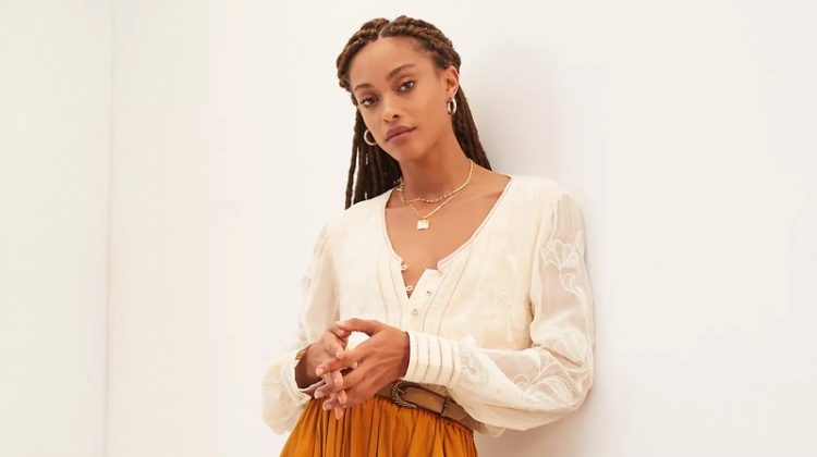 Layer Up in Anthropologie’s Fall Skirts