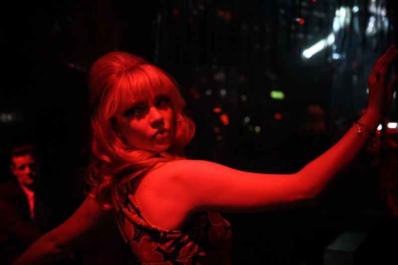 With a 1960s hairstyle, Anya-Taylor Joy stars as Sandie in LAST NIGHT IN SOHO. | Photo Credit: Parisa Taghizadeh / © 2021 Focus Features, LLC